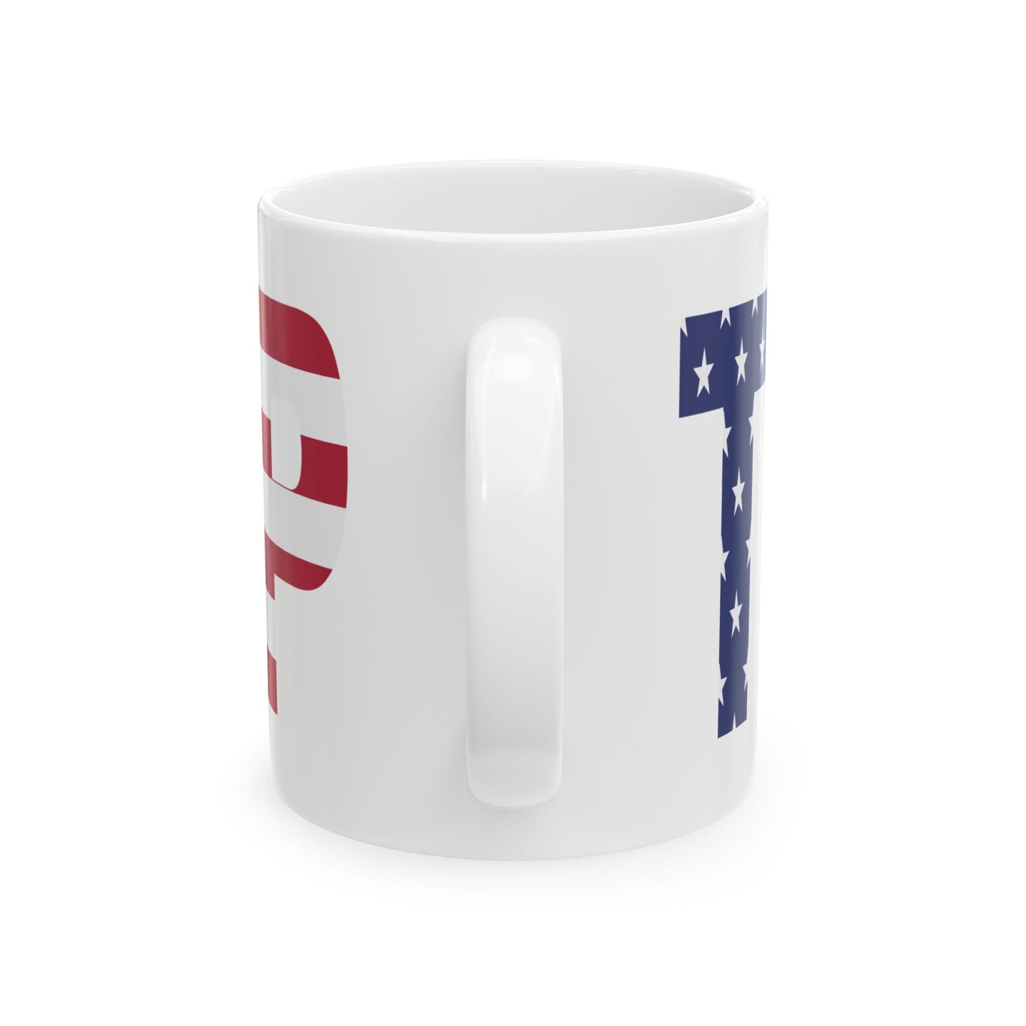 Trump Flag Ceramic Mug, (11oz, 15oz)