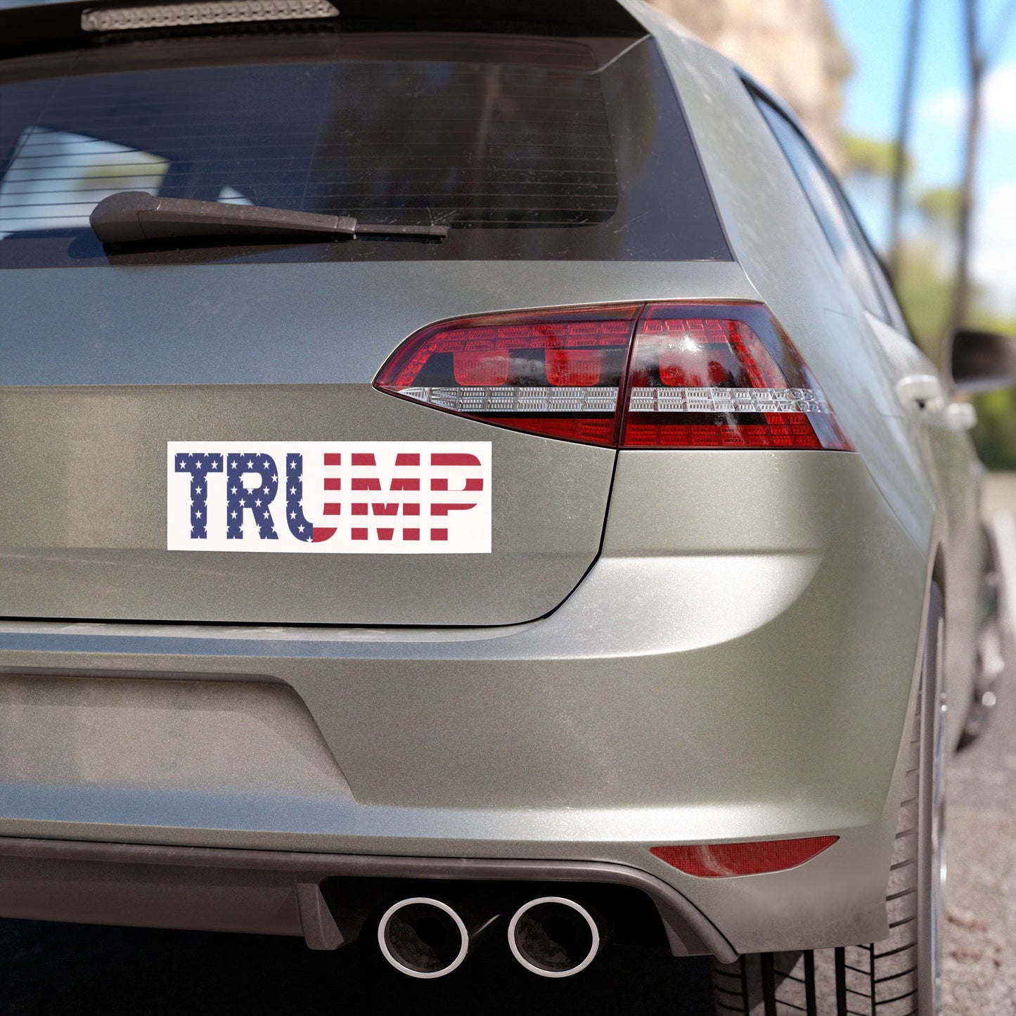 Trump Flag Removable Car Magnet
