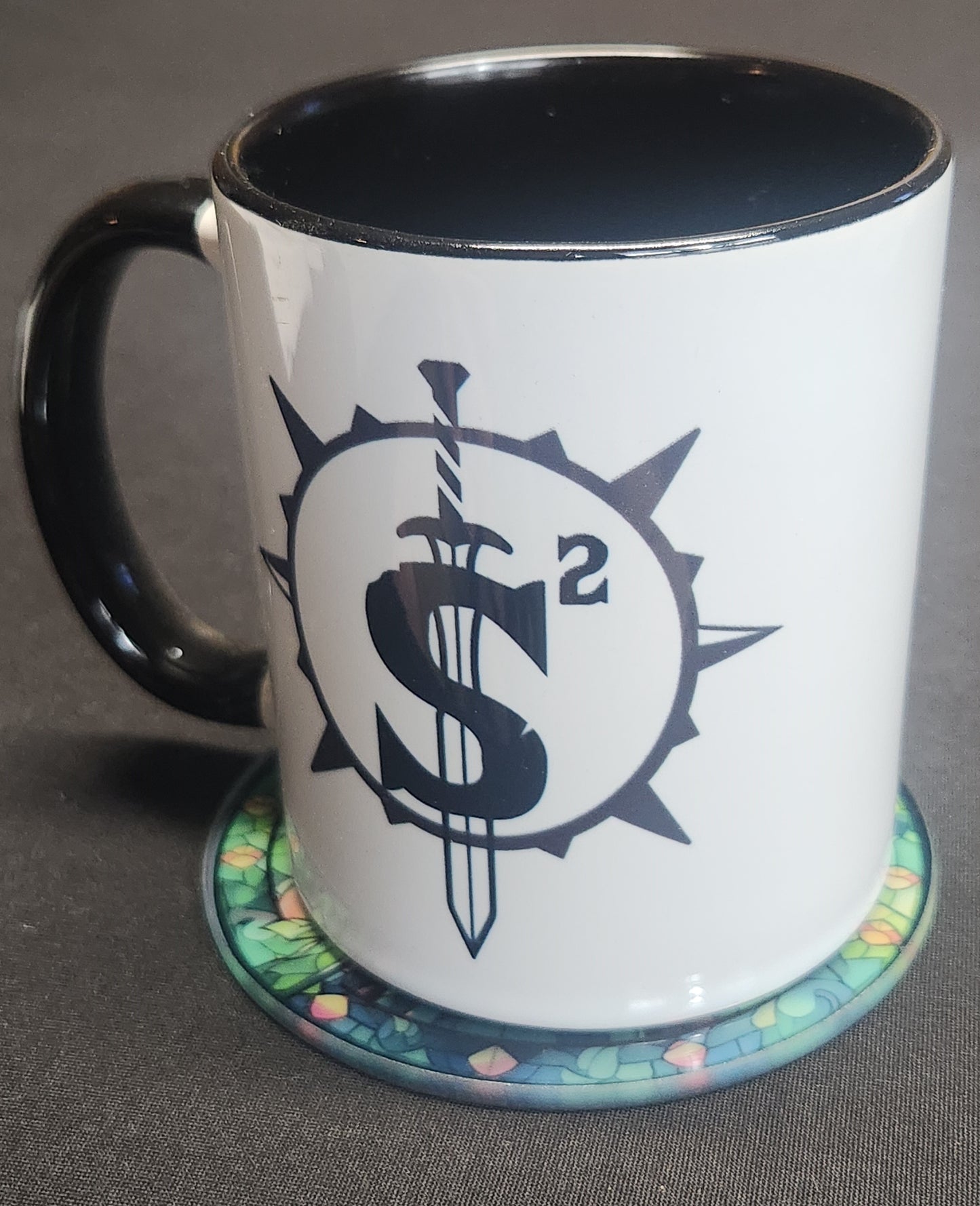 Glass Beverage Coaster (One Piece, Anime, Zoro)