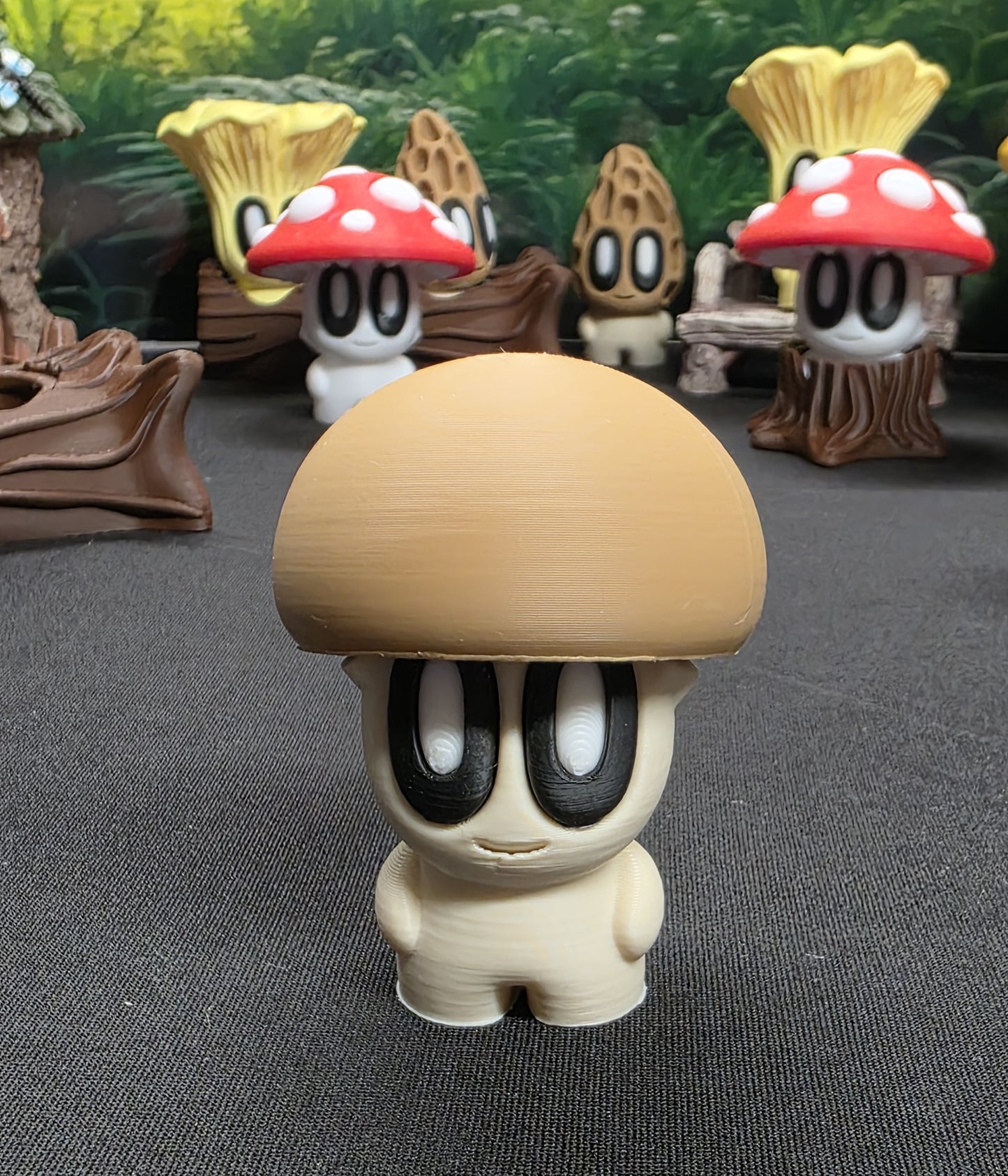 Blob Plant Friends (Button Mushroom)