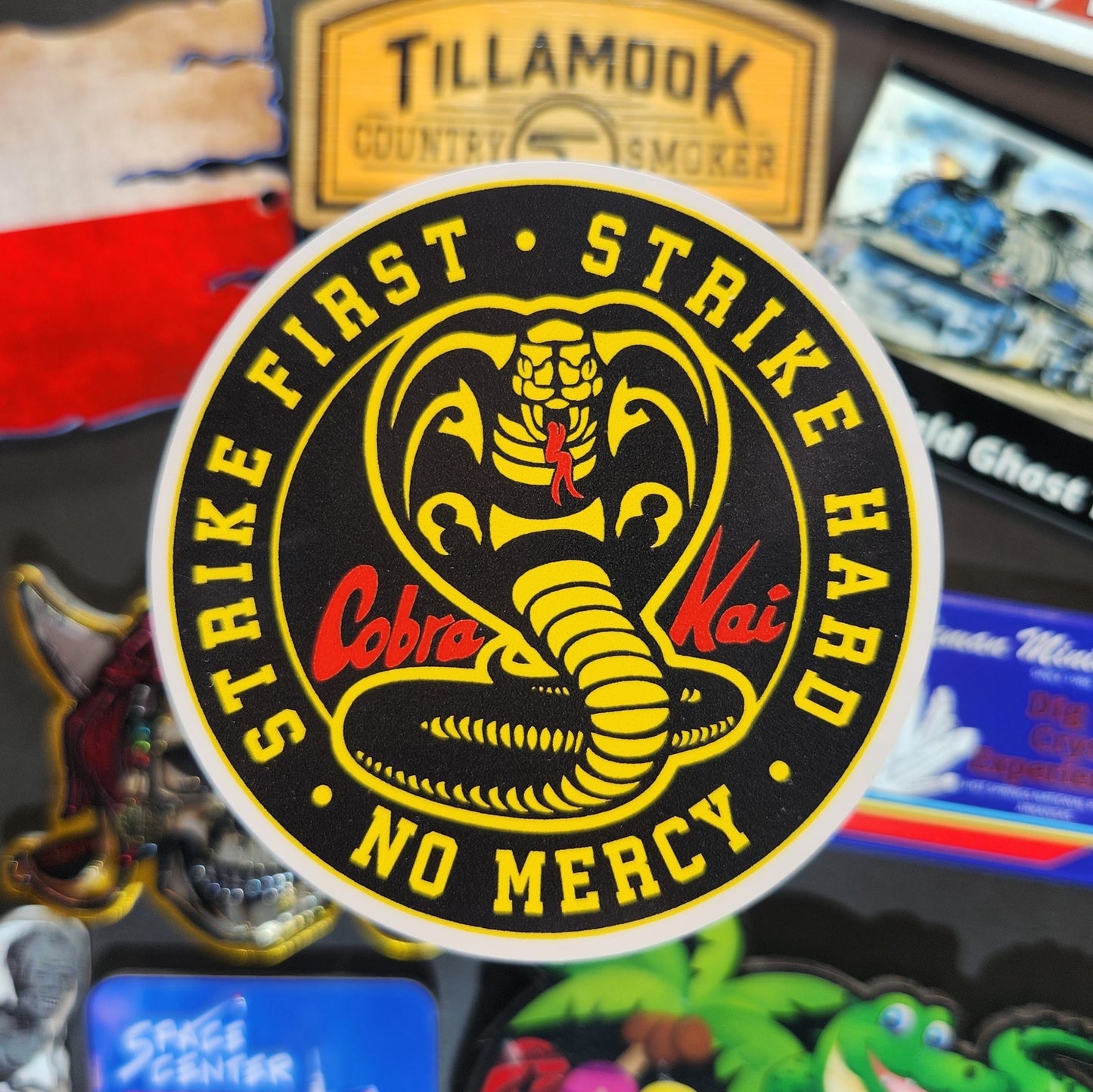 Sticker: Random Coolness (Cobra Kai Logo)