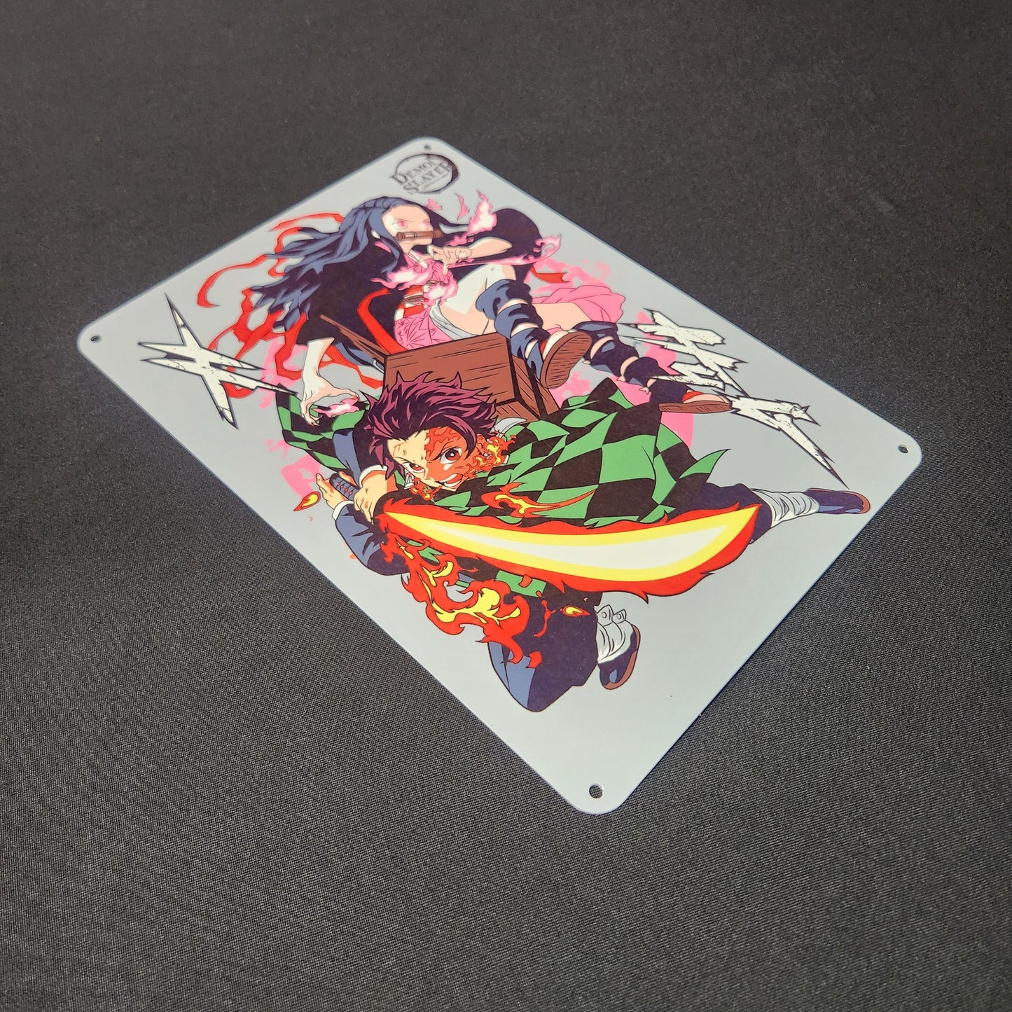 Metal Signs 7"x10" (Demon Slayer, Anime, Nezuko, Tonjiro)