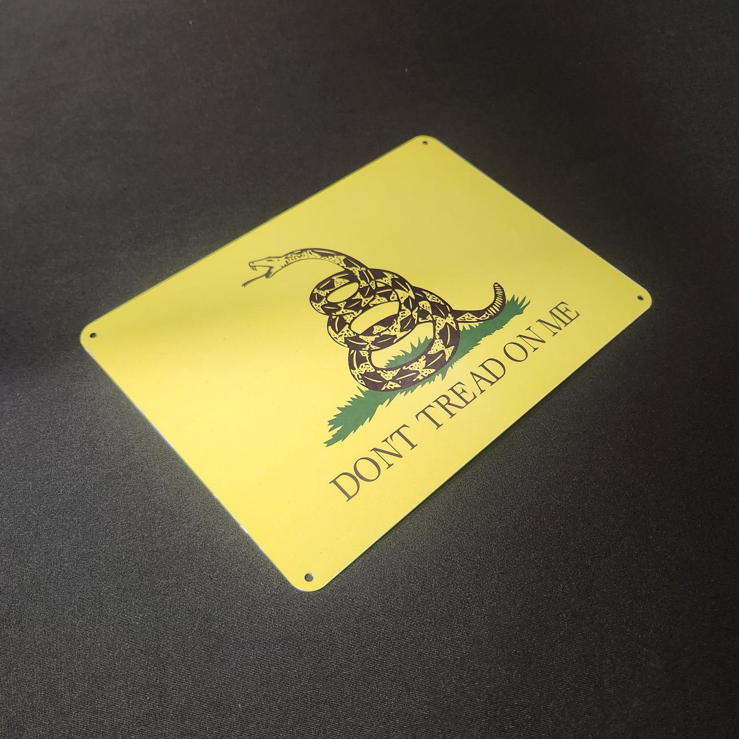 Metal Signs 7"x10" (Gadsden Flag, Don't Tread On Me)