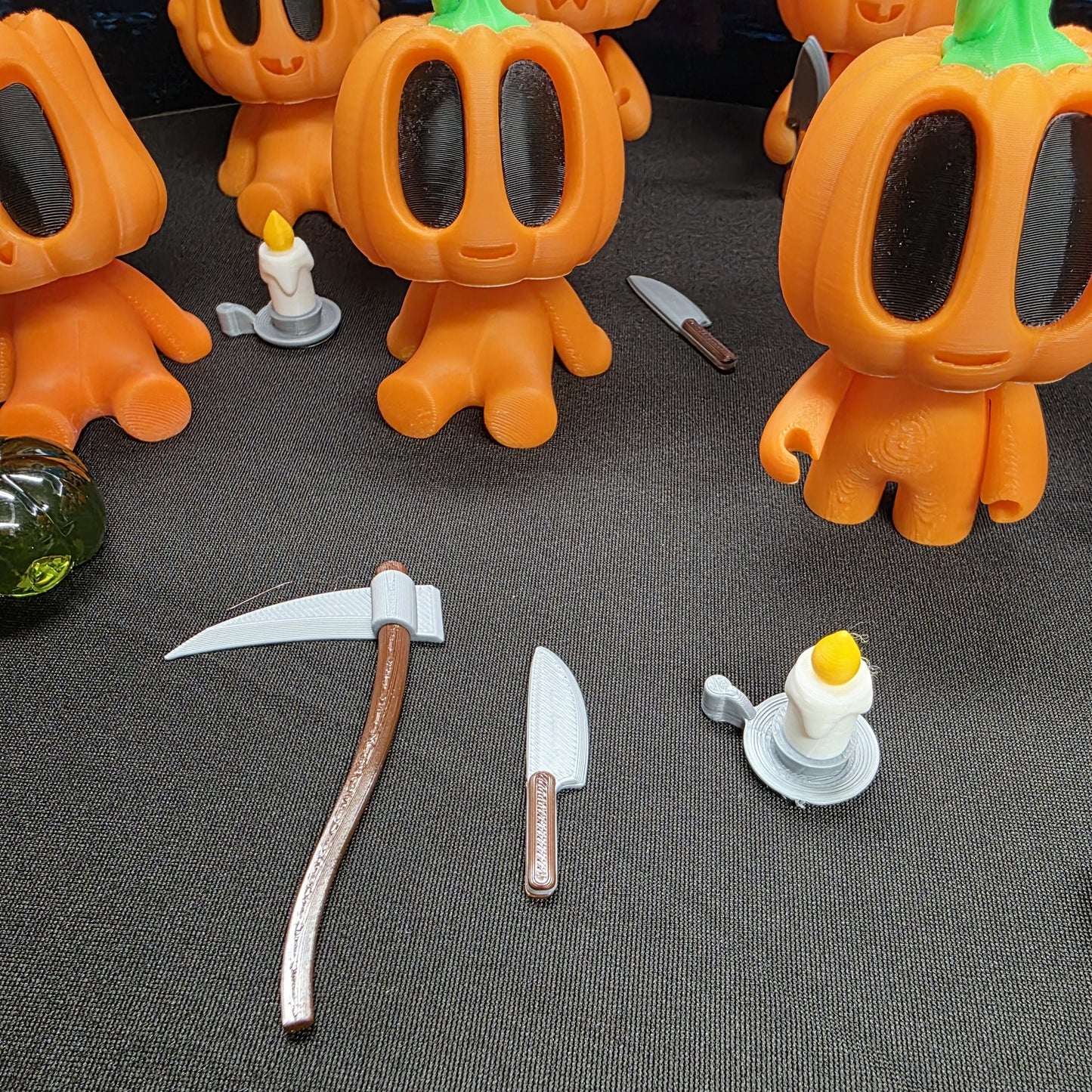 Halloween Blob Skeleton Friends (Grim Reaper)