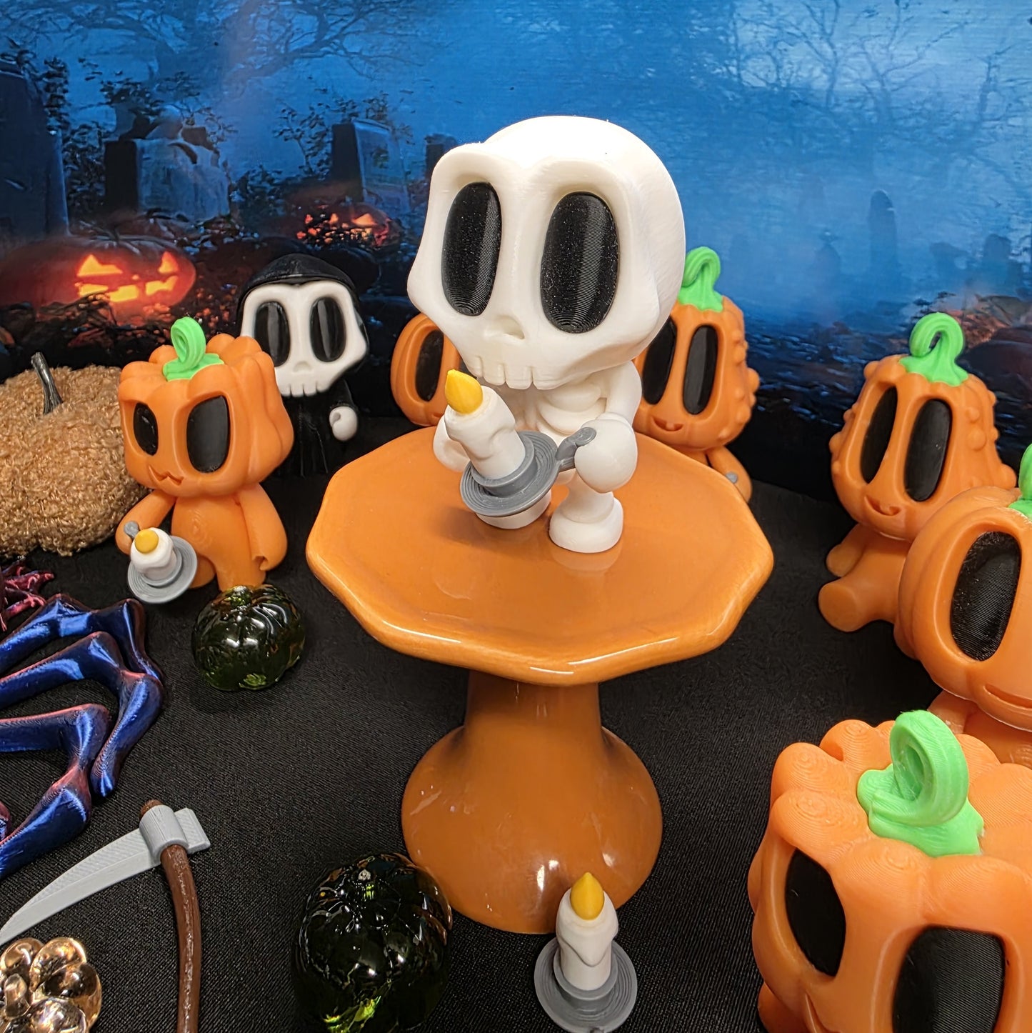 Halloween Blob Skeleton Friends (Skeleton)