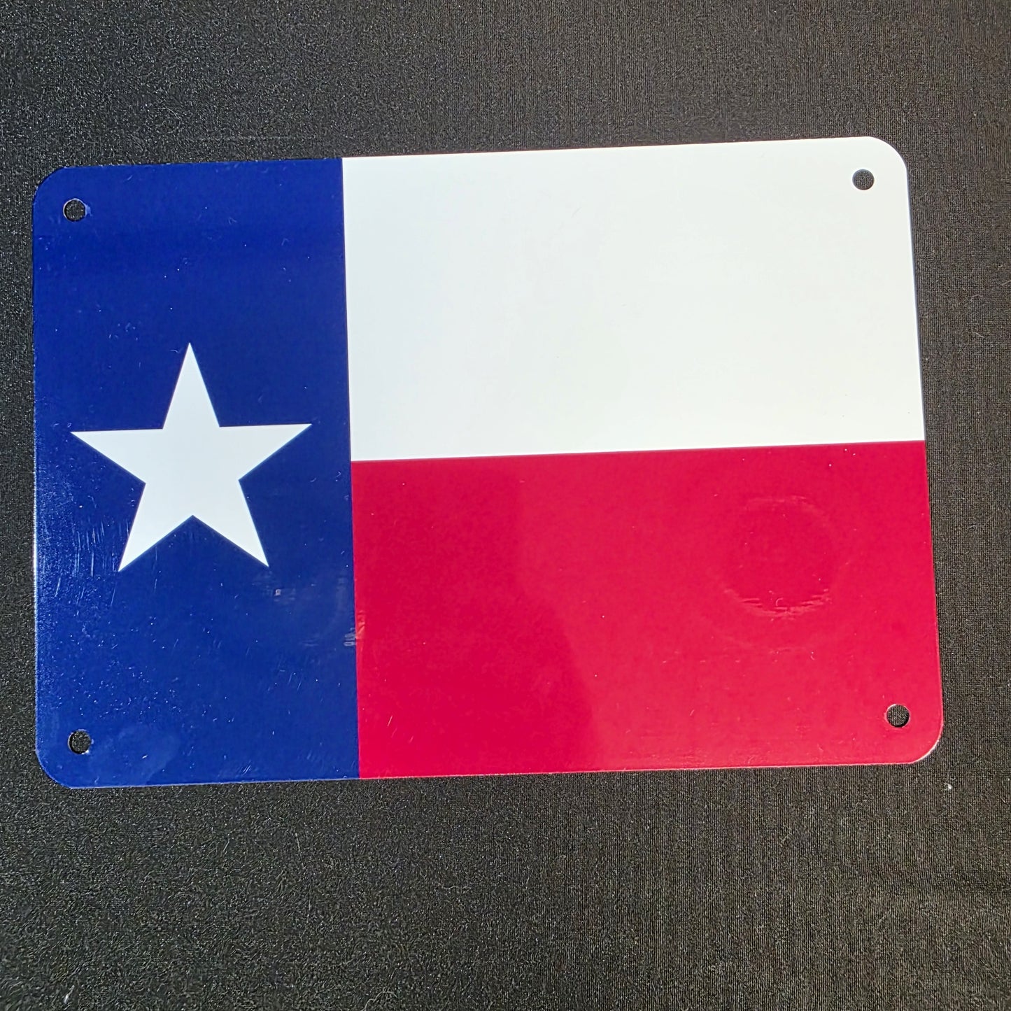 Metal Signs 7"x10" (Texas, Texas Flag)