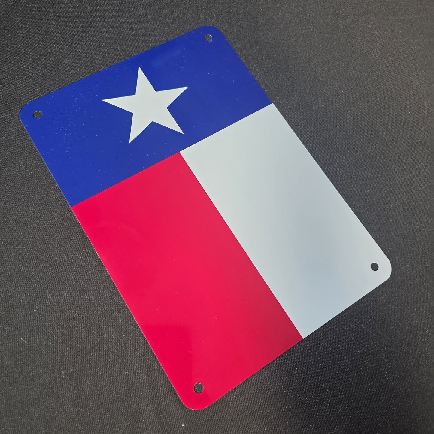 Metal Signs 7"x10" (Texas, Texas Flag)