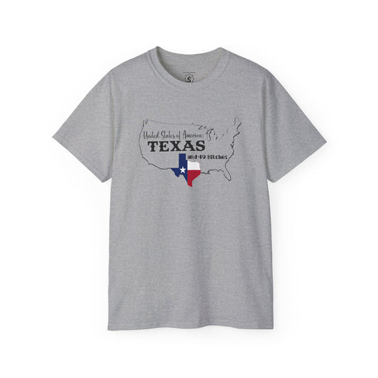 T-Shirt - United States of America: Texas and 49 Bitches