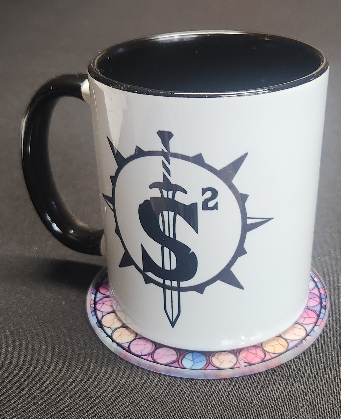 Glass Beverage Coaster (Dragon Ball Z, Anime, Gohan)