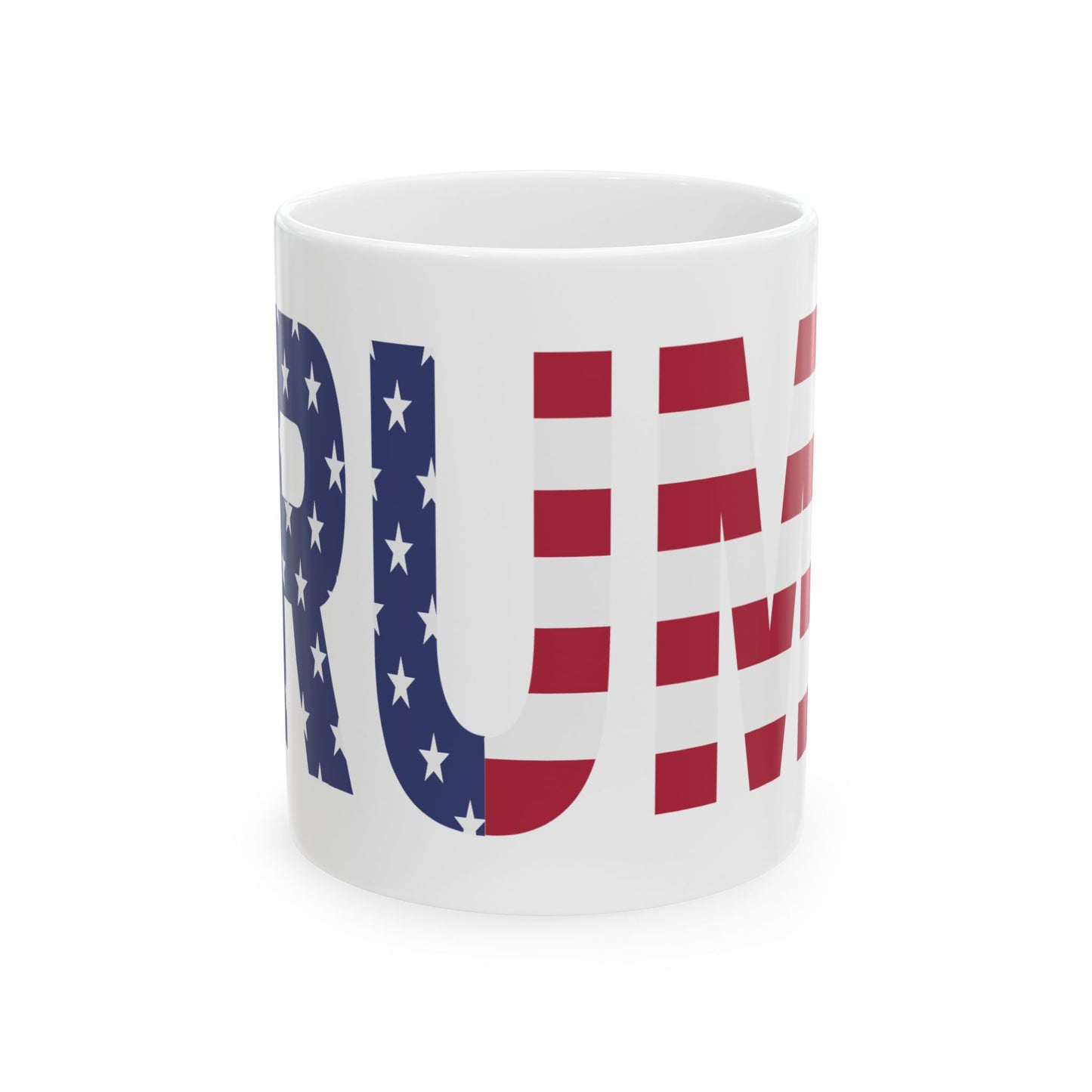 Trump Flag Ceramic Mug, (11oz, 15oz)