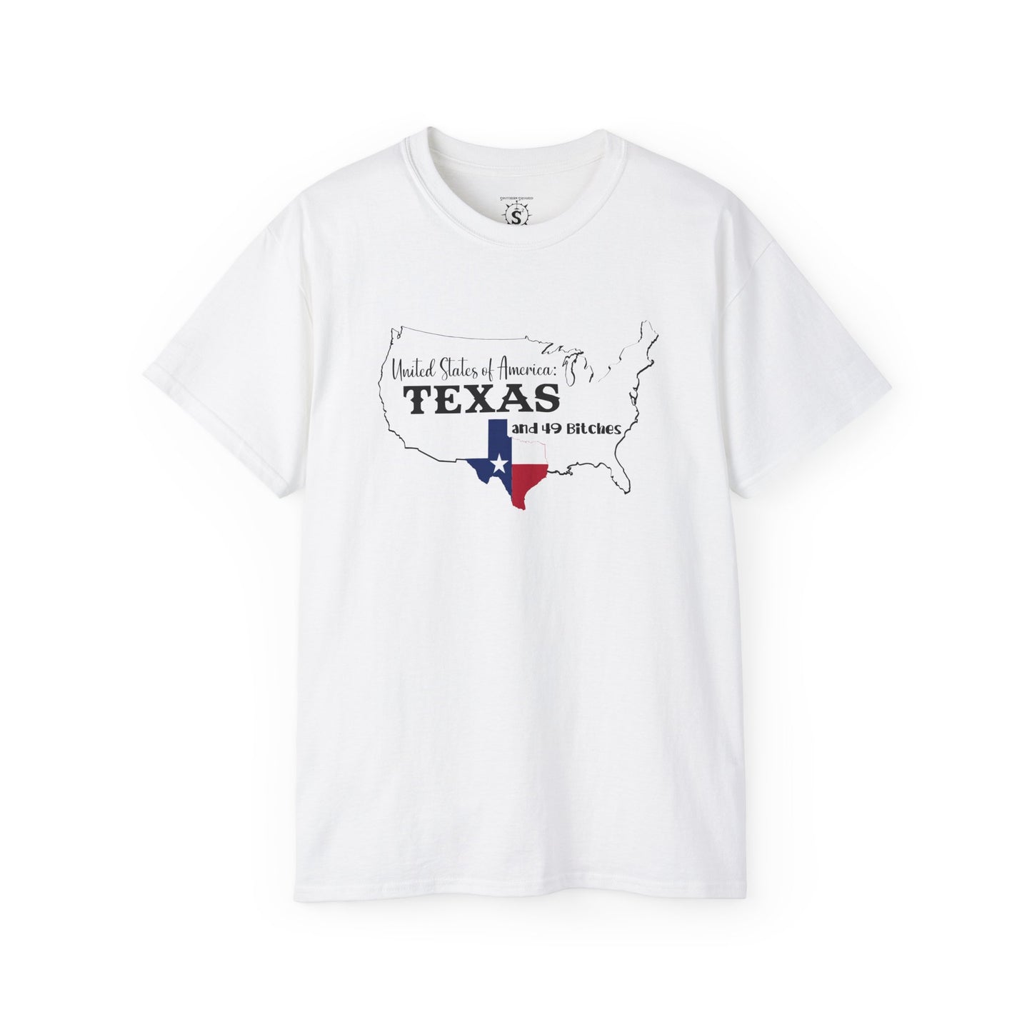 T-Shirt - United States of America: Texas and 49 Bitches