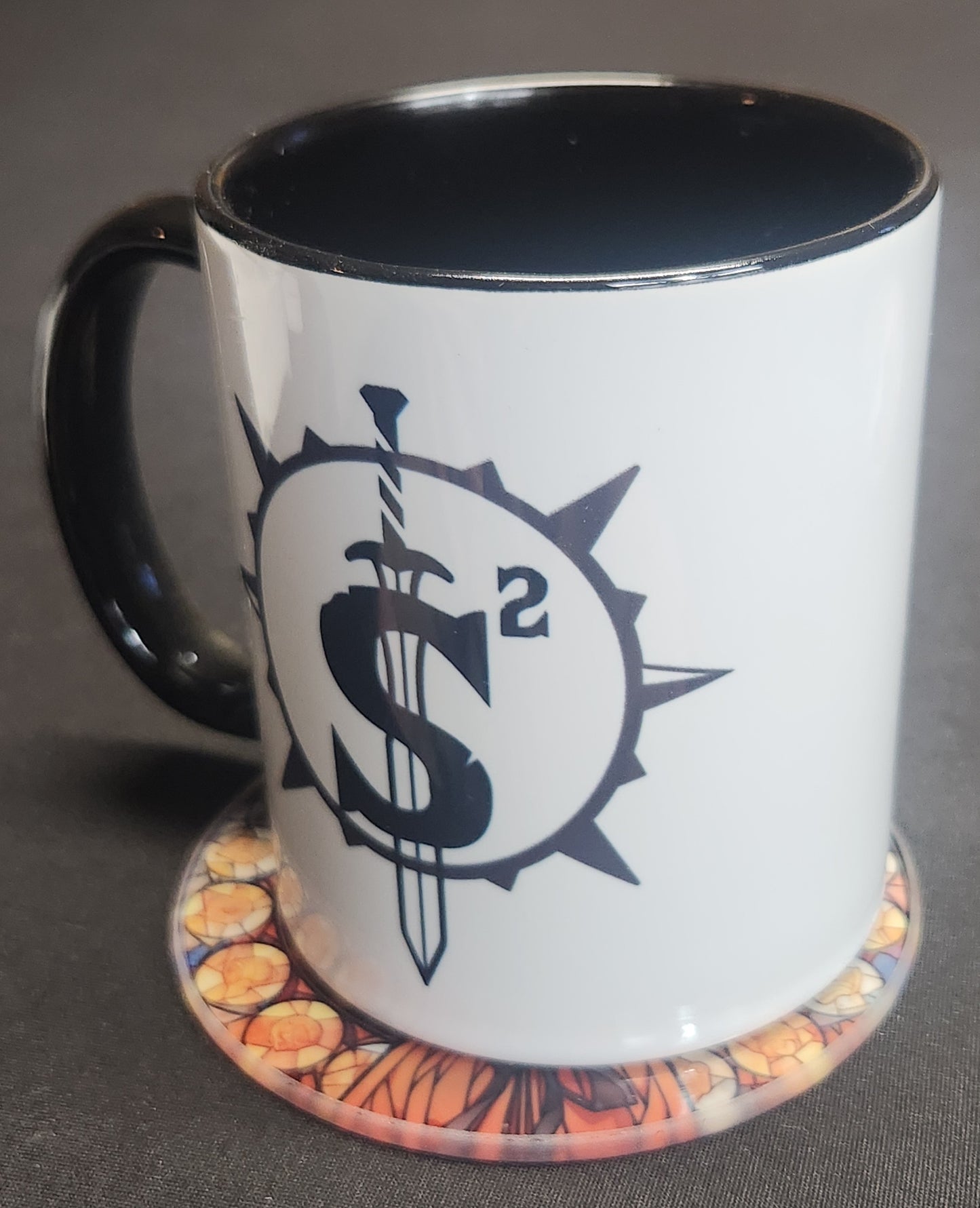 Glass Beverage Coaster (Dragon Ball Z, Anime, Goku)