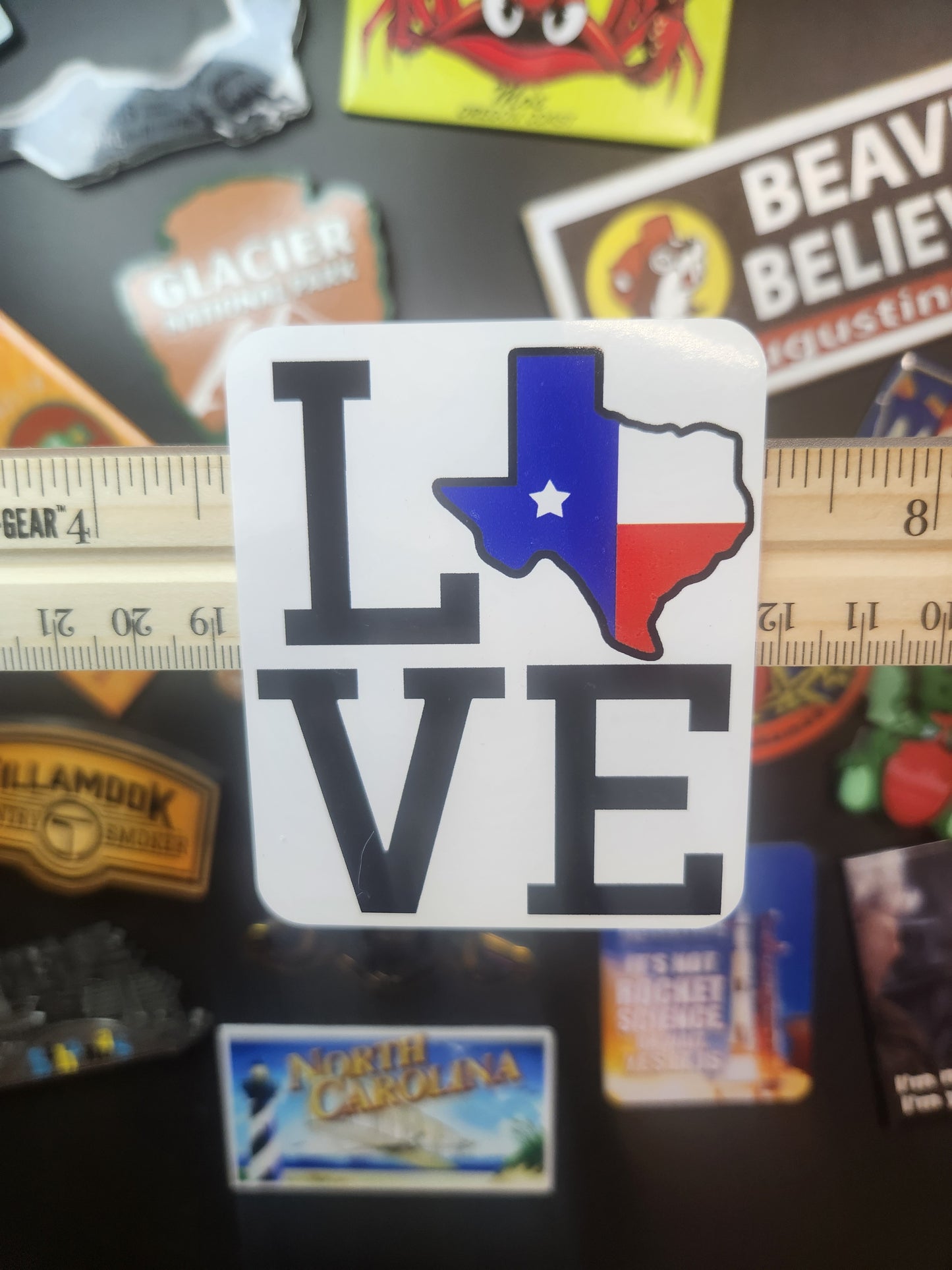 Sticker: Patriotic (Texas Love)