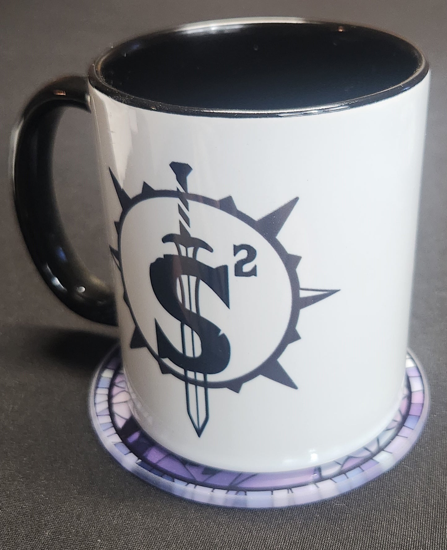 Glass Beverage Coaster (Naruto, Anime, Hinata)