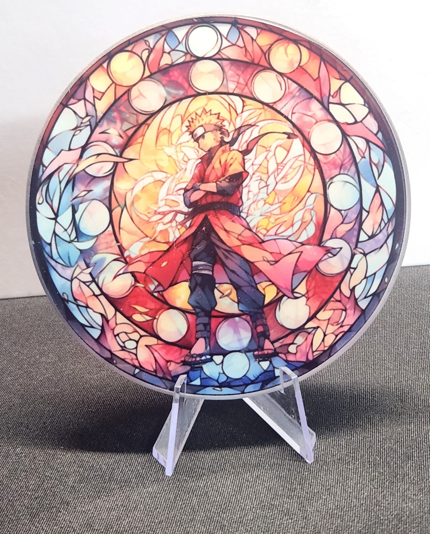 Glass Beverage Coaster (Naruto, Anime, Naruto)