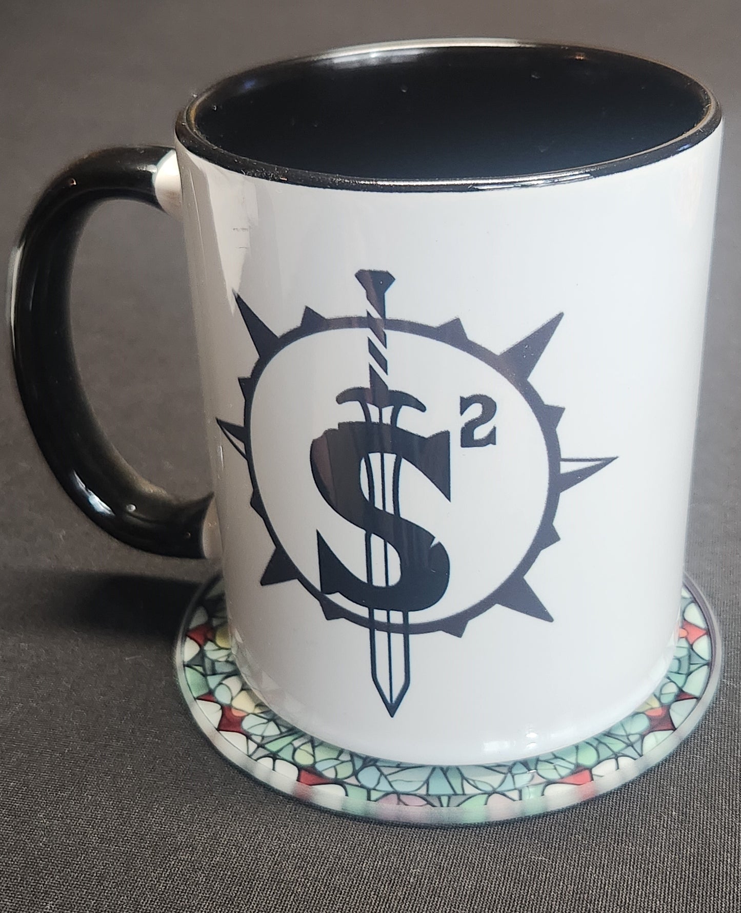 Glass Beverage Coaster (My Hero Academia, Anime, Deku)