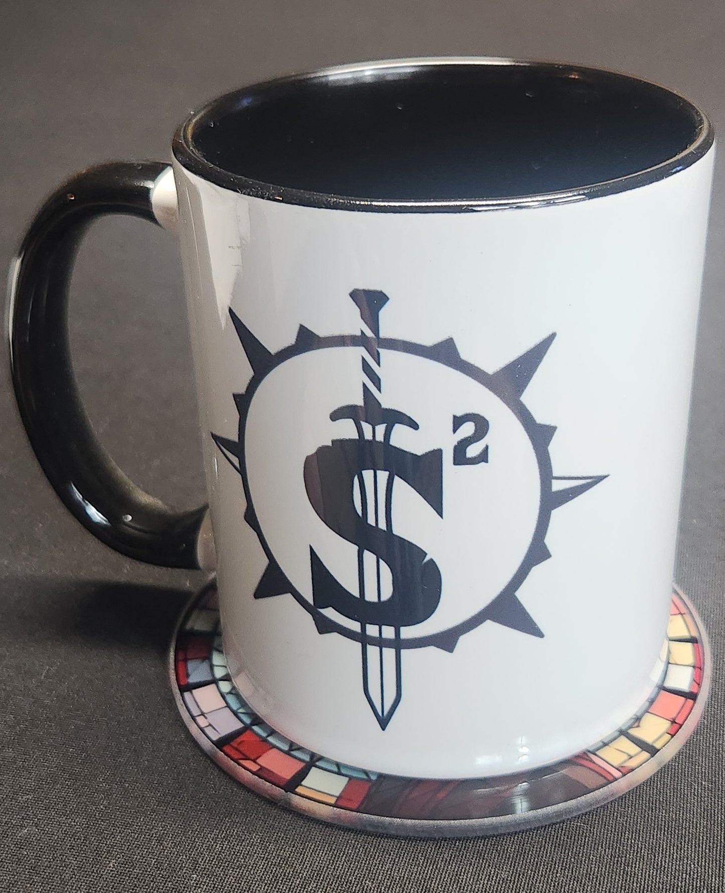 Glass Beverage Coaster (My Hero Academia, Anime, Todaroki)