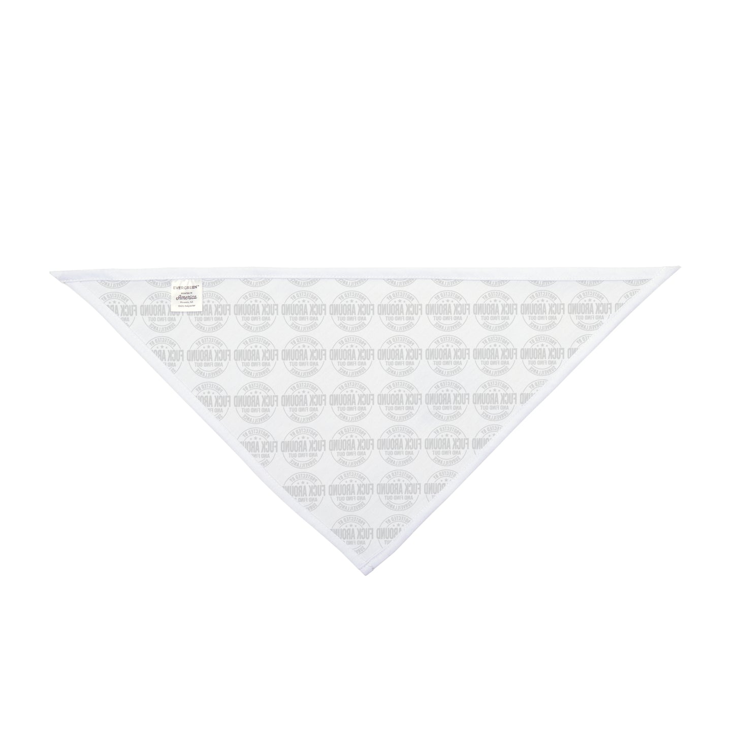 FAAFO Surveillance Pet Bandana