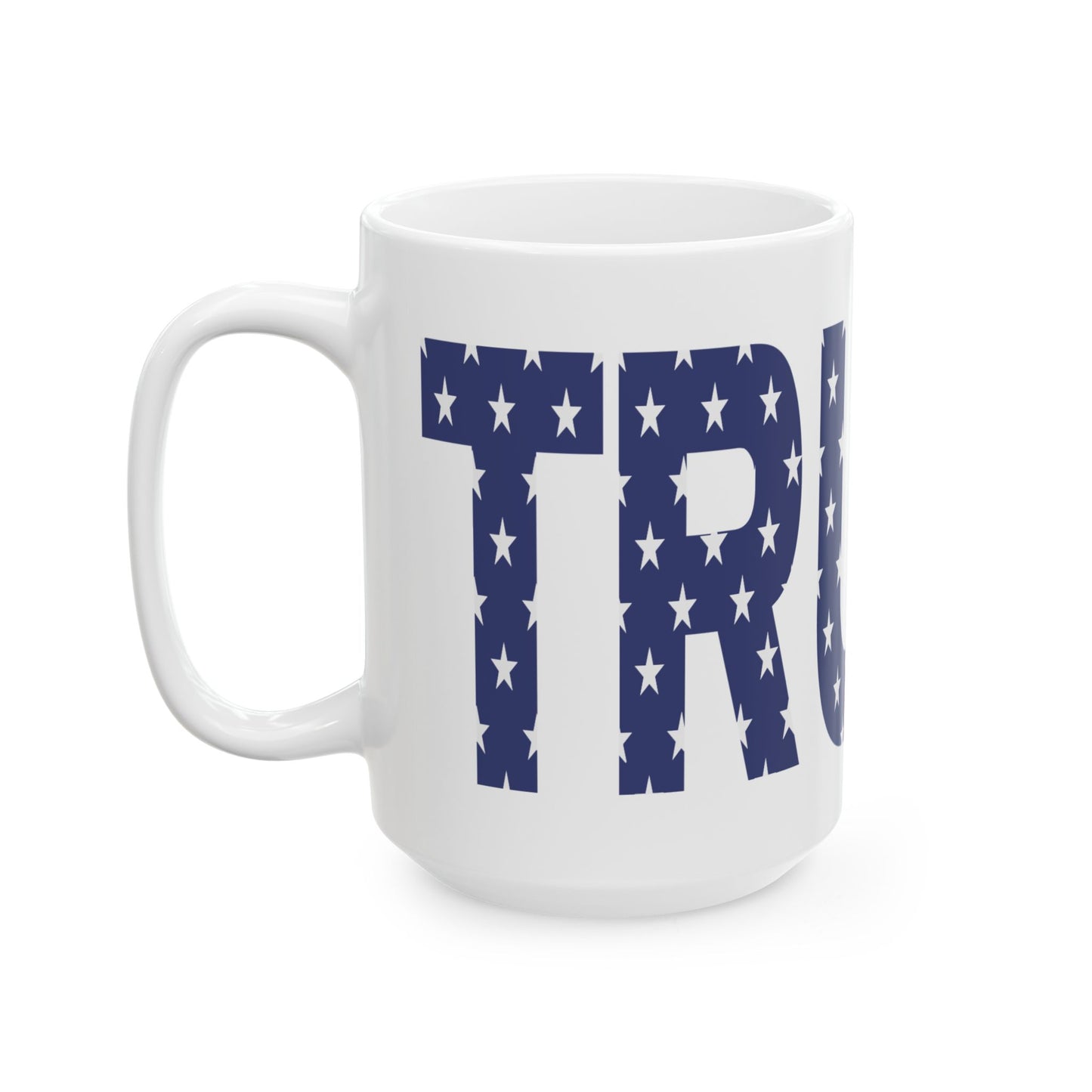 Trump Flag Ceramic Mug, (11oz, 15oz)