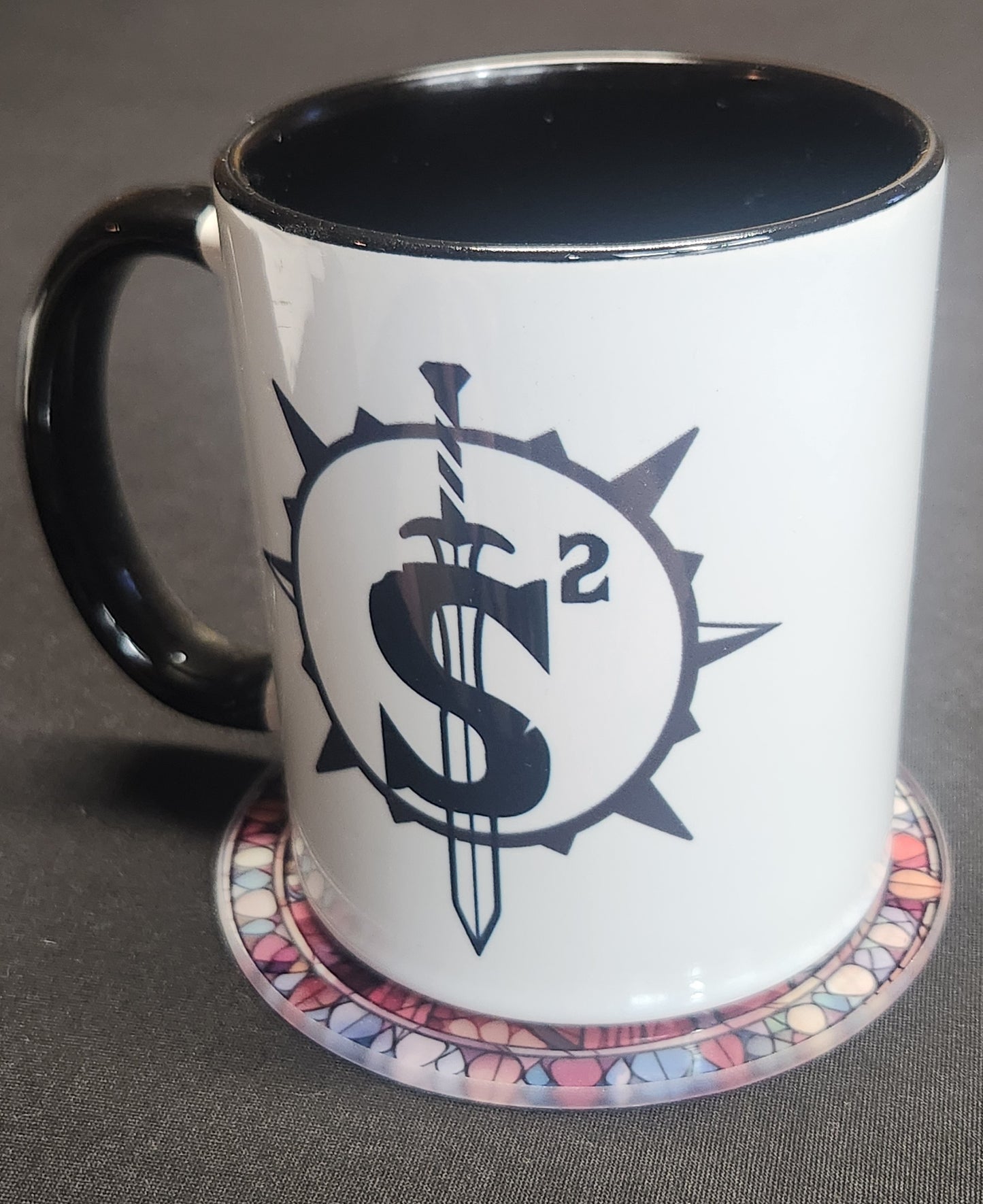 Glass Beverage Coaster (One Piece, Anime, Luffy)