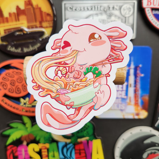 Sticker: The Adorables (Ramen Axolotl V4)