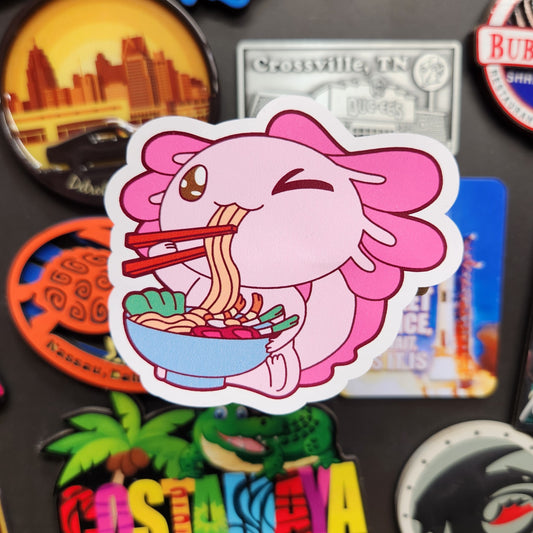 Sticker: The Adorables (Ramen Axolotl V5)