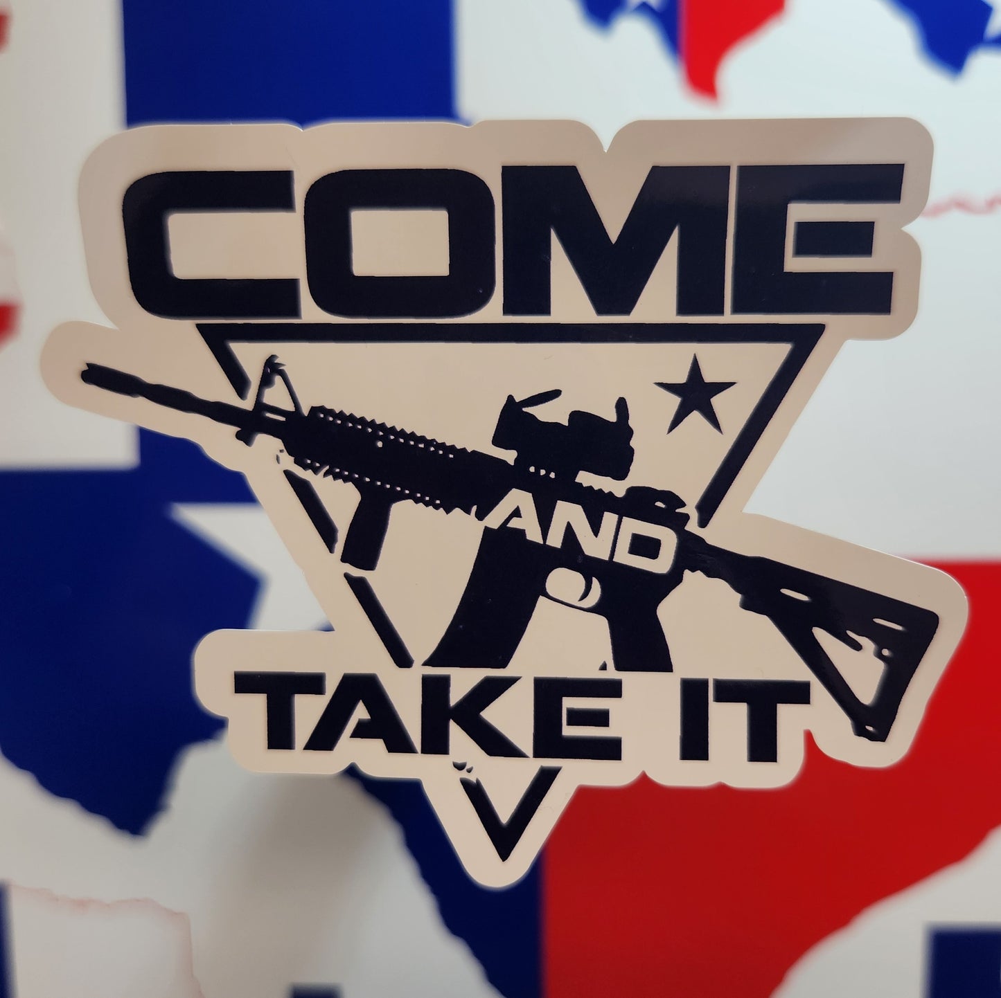 Sticker: Patriotic (Come And Take It, AR)
