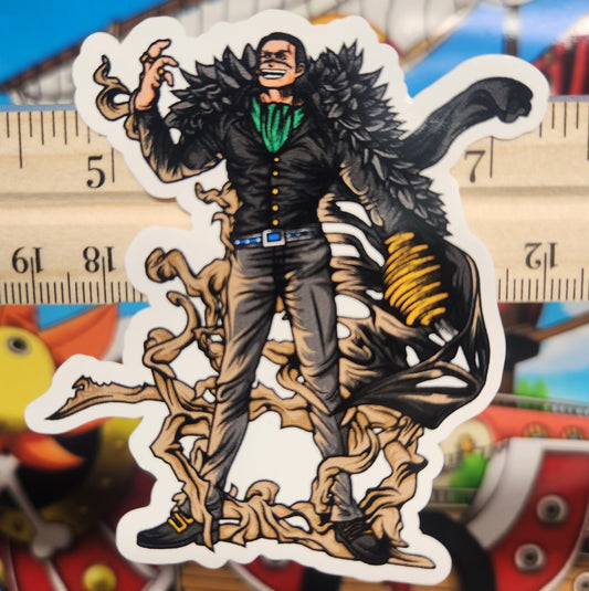 Sticker: One Piece (Crocodile)