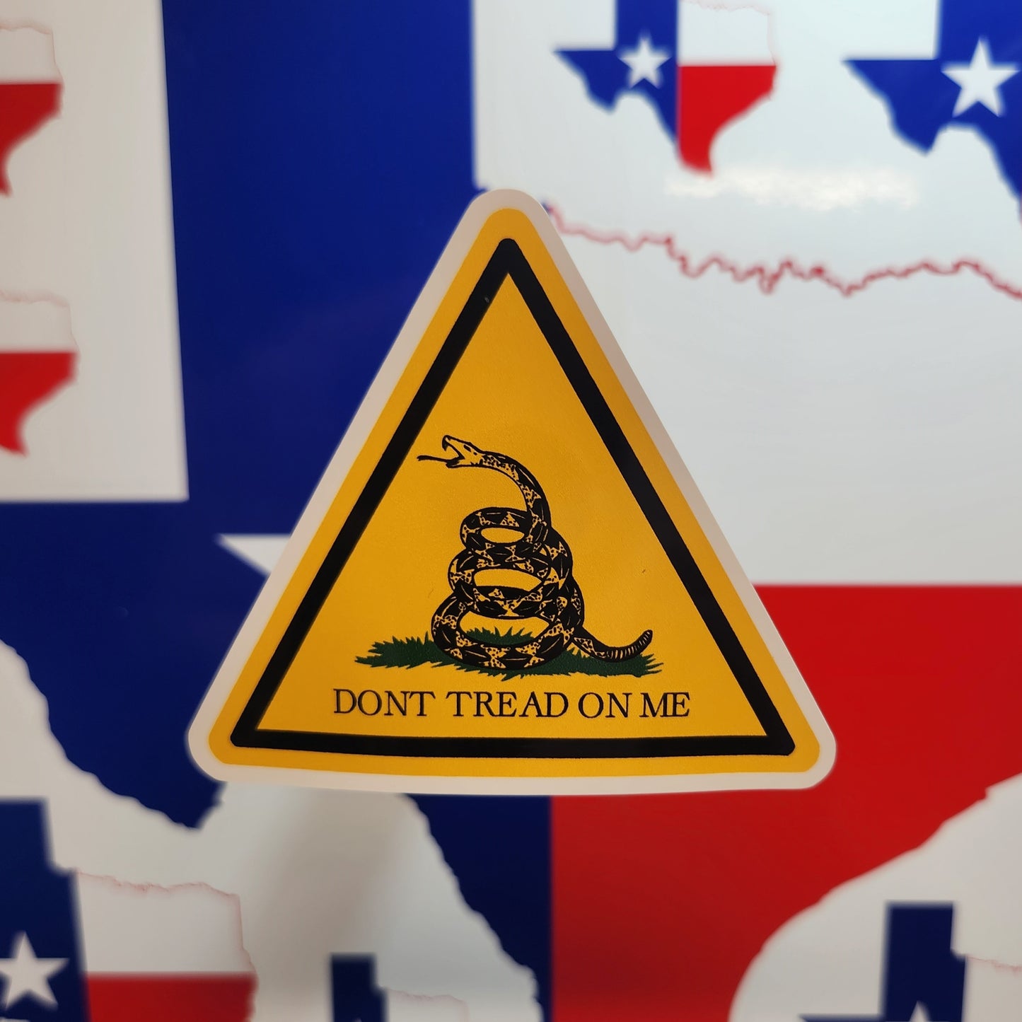 Sticker: Patriotic (Dont Tread On Me, Yield)