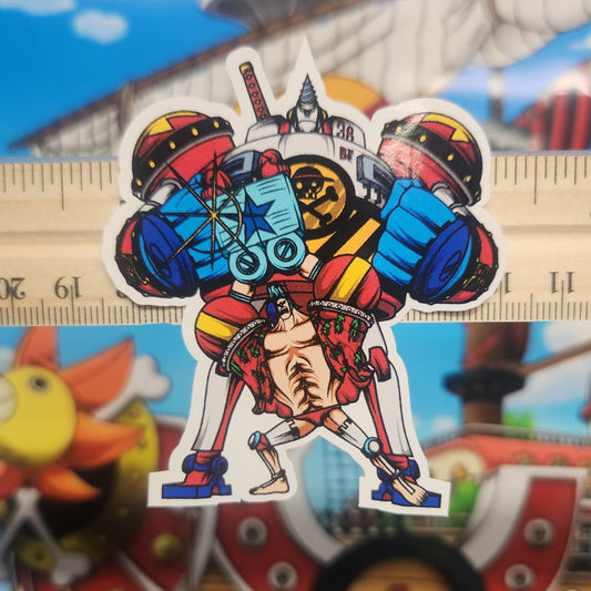 Sticker: One Piece (Franky)