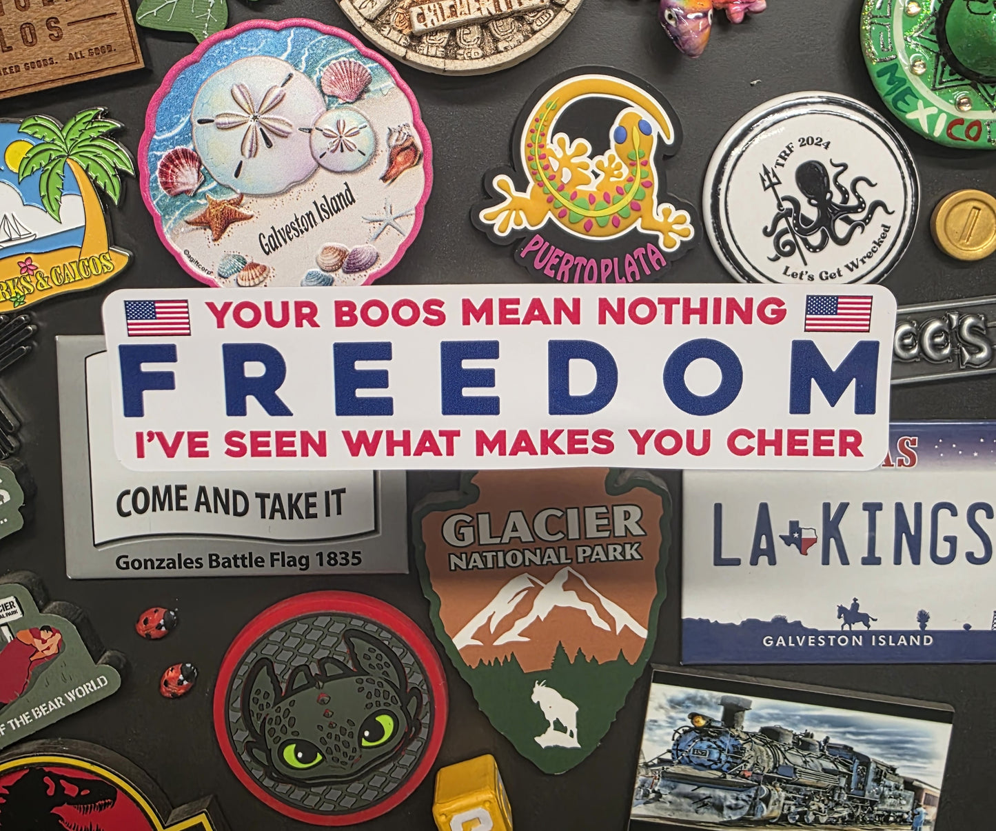 Sticker: Patriotic (Charlie Kirk Tribute, Freedom, TPUSA)