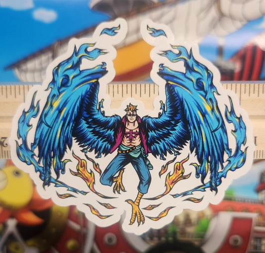 Sticker: One Piece (Marco)