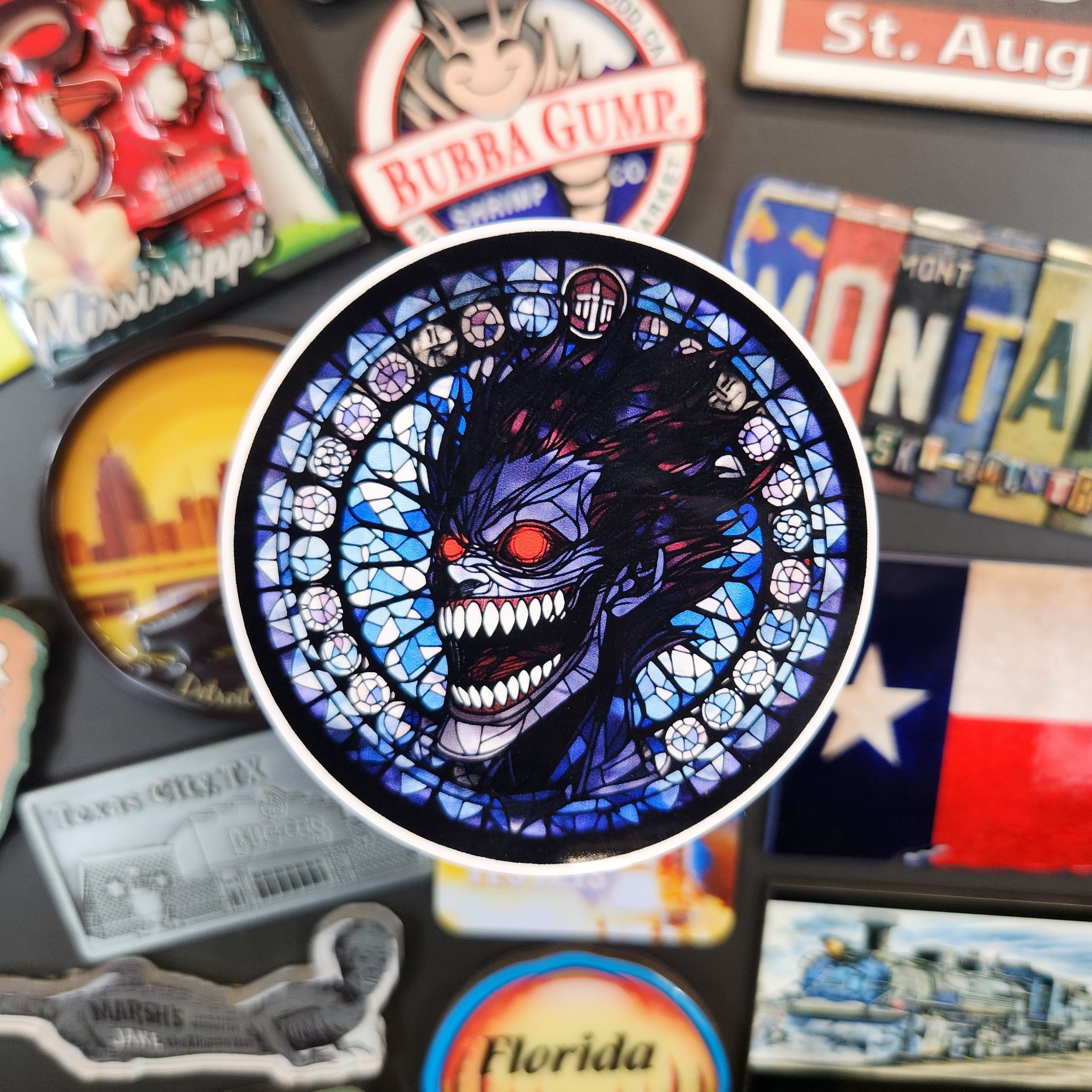 Sticker: Mosaic Anime (Death Note, Ryuk) – Southern Squared