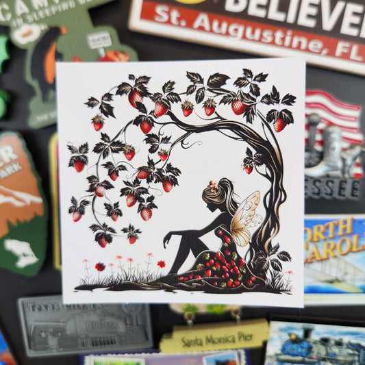 Sticker: Adorable (Strawberry Tree Fairy)