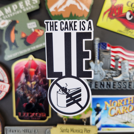 Sticker: Random Coolness (The Cake is a Lie Sticker)