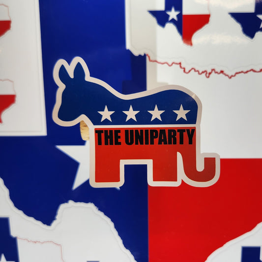 Sticker: Patriotic (The Uniparty)