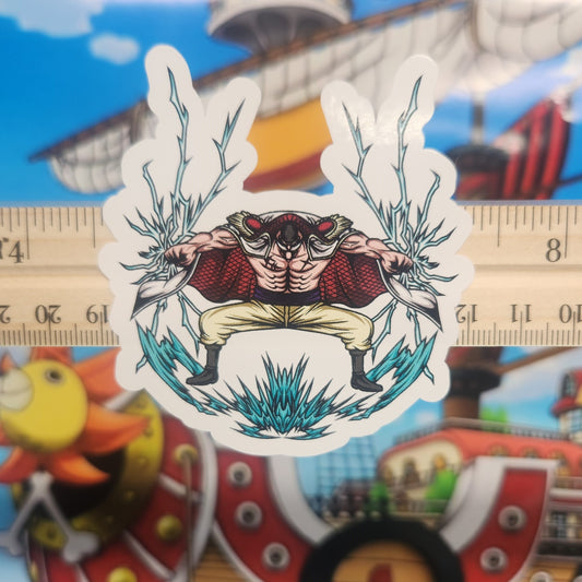 Sticker: One Piece (Edward Newgate aka Whitebeard)